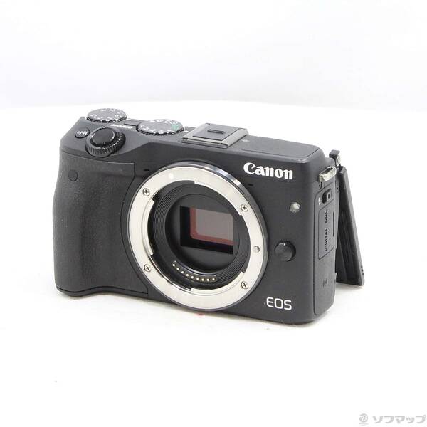 【中古】Canon(キヤノン) EOS M3 上半身 黒いこと 【258-ud】