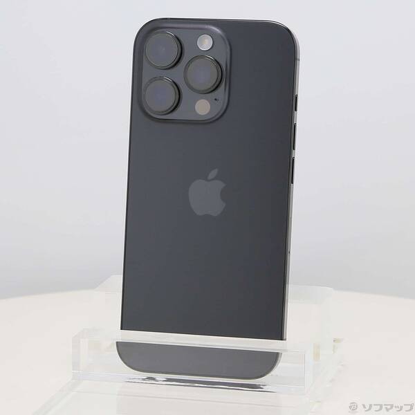 【中古】Apple(アップル) iPhone16 Pro 512GB 黒いことチタニウム MYN43J／A SIM無償性 【377-ud】 スマートフォン本体-スマートフォン・タブレット