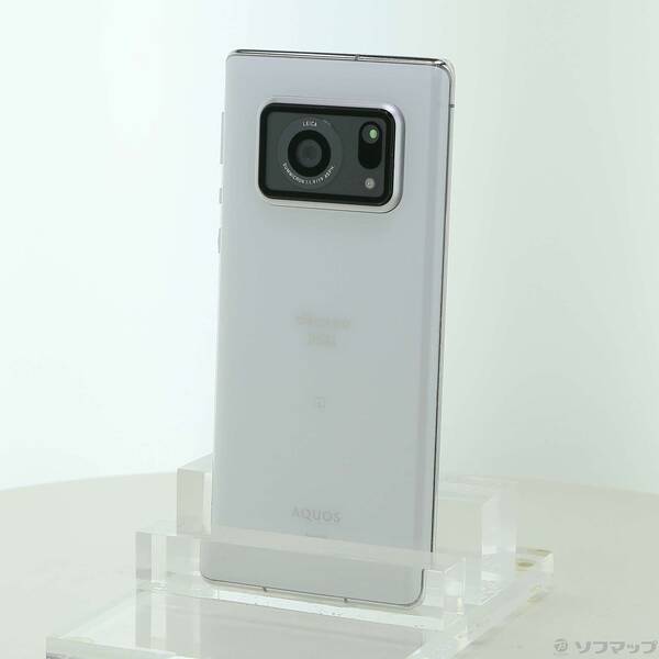 【中古】SHARP(読みやすい) AQUOS R6 128GB 白いこと SH-51B docomo 【262-ud】
