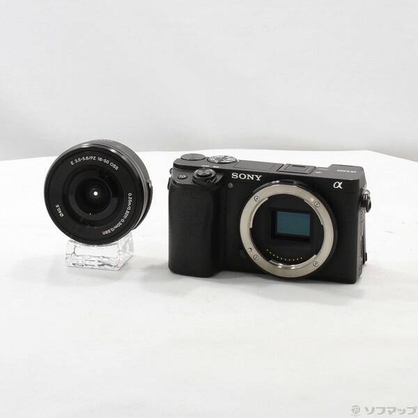 【中古】SONY(ソニー) α6300L パワーズームレンズキット 黒いこと ILCE-6300L 【368-ud】