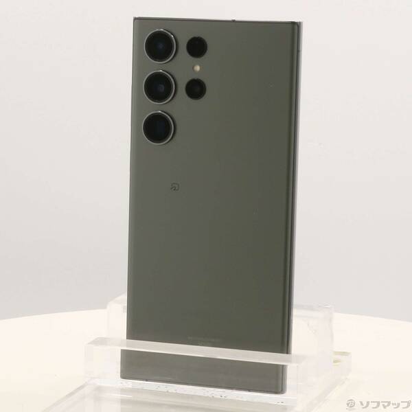 【中古】SAMSUNG(サムスン) Galaxy S23 Ultra 256GB 緑であること SCG20 au SIM無償性 【262-ud】