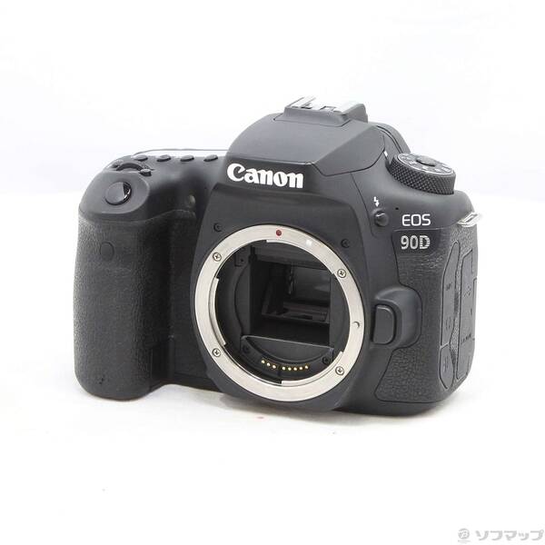 【中古】Canon(キヤノン) EOS 90D 上半身 黒いこと 【262-ud】