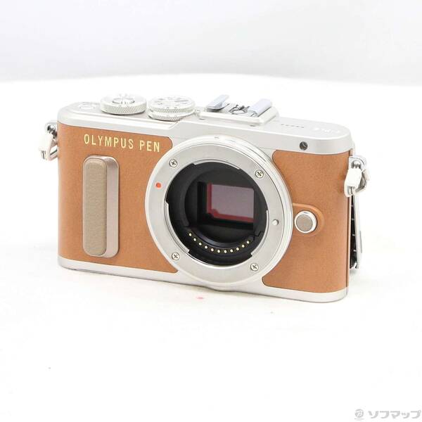 【中古】OLYMPUS(オリンパス) PEN E-PL8 上半身 赤銅色 【262-ud】
