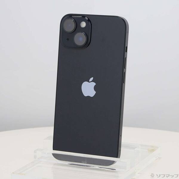 【中古】Apple(アップル) iPhone14 128GB 真夜中 MPUD3J／A SIM無償性 【198-ud】 スマートフォン・タブレット-スマートフォン本体