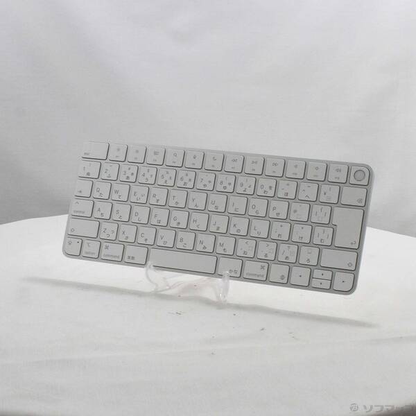 【中古】Apple(アップル) Appleケイ素樹脂積み上げるMac青写真用 Touch ID積み上げる Magic Keyboard(USB-C) 日本語(JIS) MXCK3J／A 【258-ud】
