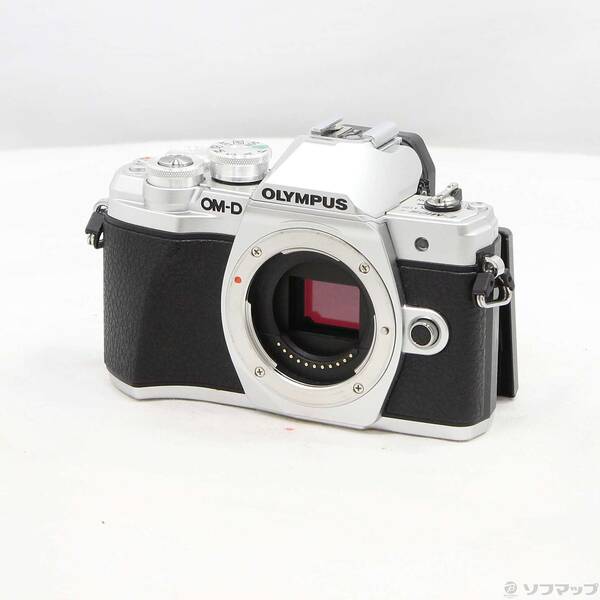 【中古】OLYMPUS(オリンパス) OM-D E-M10 Mark III 上半身 しろがね色 【198-ud】