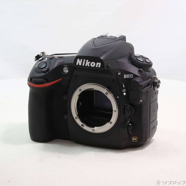 【中古】Nikon(ニコン) Nikon D810 上半身 (3635万絵素／SDXC) 【262-ud】