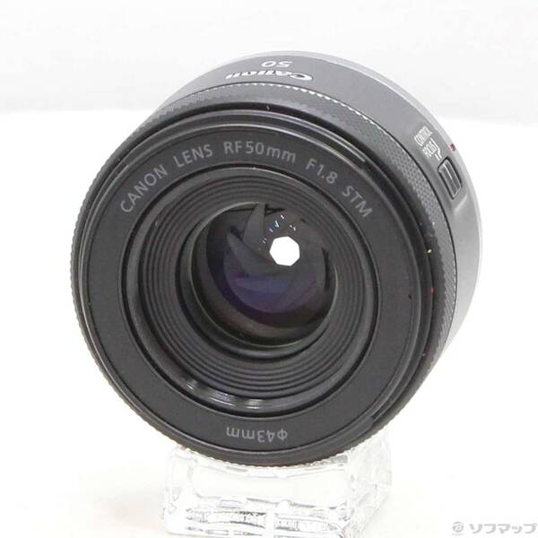 【中古】Canon(キヤノン) RF50粍 F1.8 STM 【258-ud】