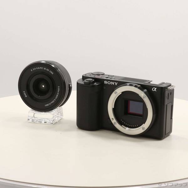【中古】SONY(ソニー) VLOGCAM ZV-E10L パワーズームレンズキット 黒いこと 【262-ud】