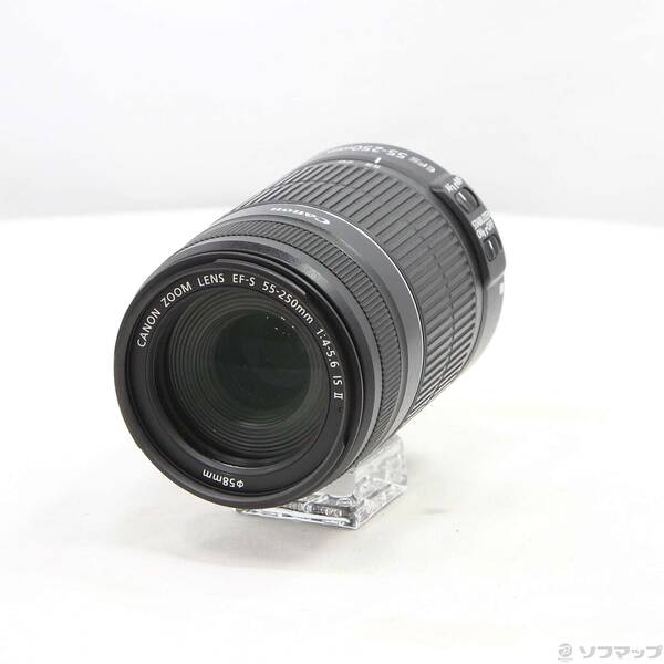 【中古】Canon(キヤノン) Canon EF-S 55-250粍 F4-5.6 IS II 【349-ud】