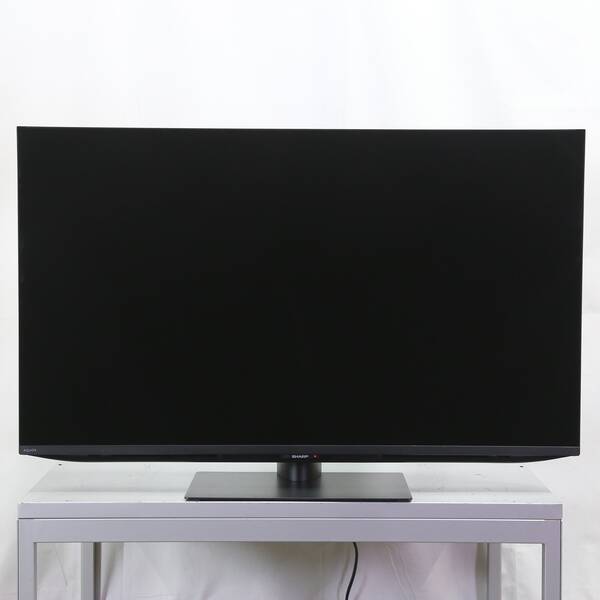 【中古】SHARP(小ざかしい) 〔見せびらかす品〕 液晶テレビ受像機 AQUOS 黒いこと 4T-C43GP2 ［Bluetooth相応う ／4K相応う ／BS・CS 4Kラジオ受信機内蔵 ／YouTube相応う］ 【348-ud】