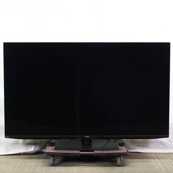 【中古】SHARP(せつ然たる) 〔見せびらかす品〕 液晶テレビ受像機 AQUOS 黒いこと 4T-C55GN1 ［55V型 ／Bluetooth相応う ／4K相応う ／BS・CS 4Kラジオ受信機内蔵 ／YouTube相応う］ 【348-ud】