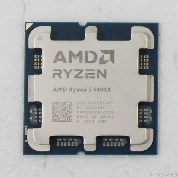 【中古】AMD(エーエムディー) Ryzen 5 9600X 〔3.9GHz／Socket AM5〕 【262-ud】