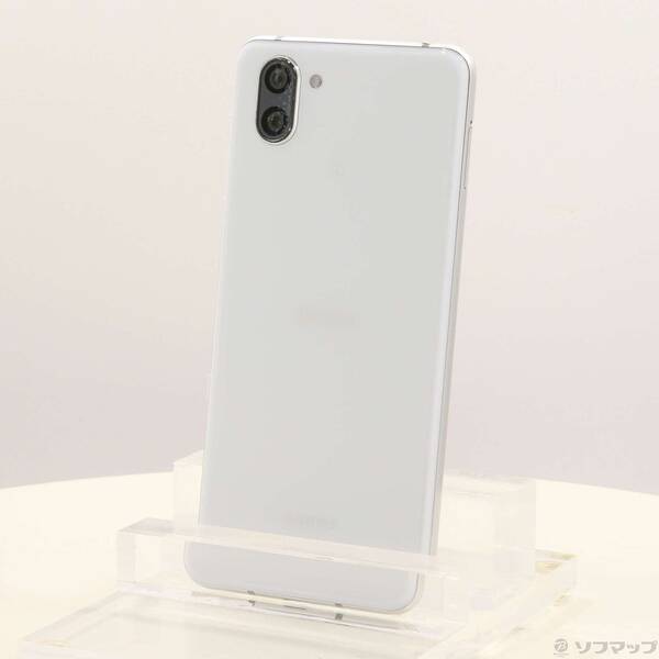【中古】SHARP(読みやすい) AQUOS R3 128GB プラチナ白いこと SH-04L docomo鍵を掛ける取りけすSIM無償性 【344-ud】