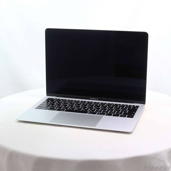 【中古】Apple(アップル) MacBook Air 13.3-inch Late-2018 MREC2J／A Core_i5 1.6GHz 8GB SSD256GB しろがね色 〔10.15 Catalina〕 【344-ud】