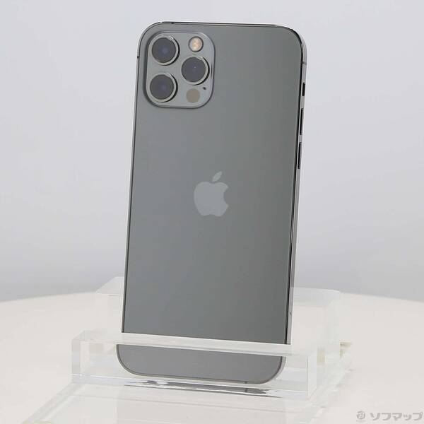 【中古】Apple(アップル) iPhone12 Pro 512GB 黒鉛 MGMF3J／A SIM無償性 【352-ud】 スマートフォン・タブレット-スマートフォン本体