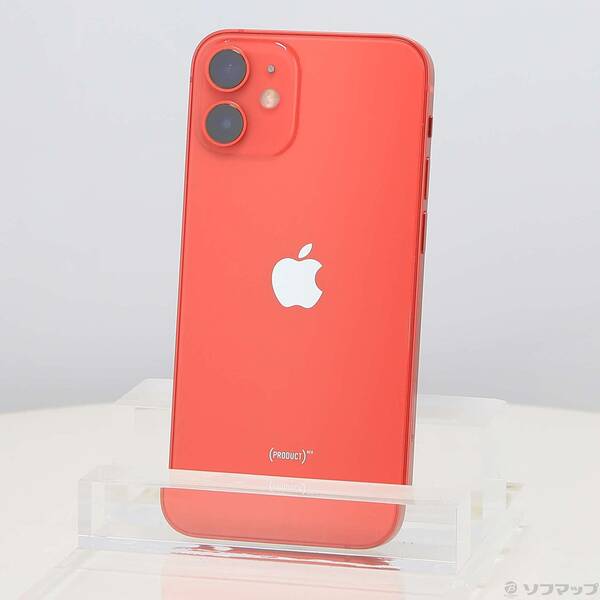 【中古】Apple(アップル) iPhone12 mini 64GB プロダクトレッド MGAE3J／A SIMフリー 【352-ud】｜ソフマップ中古専門店