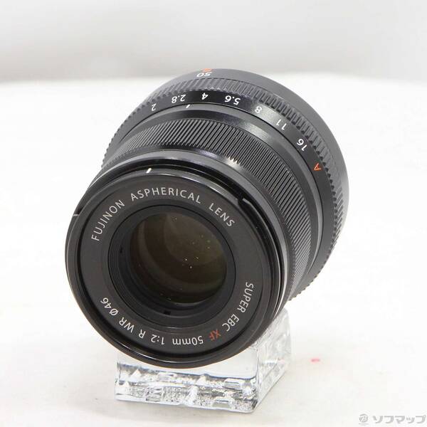 【中古】FUJIFILM(フジフイルム) XF50mmF2 R WR 黒いこと 【198-ud】