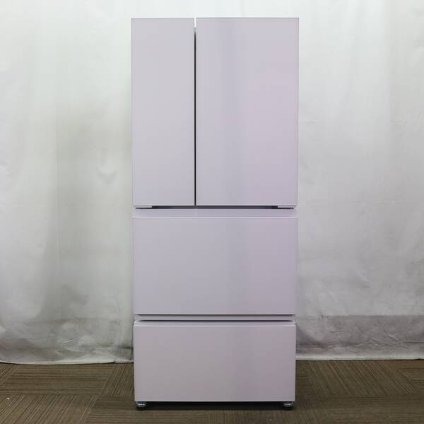 【中古】ツイン小鳥 〔見せびらかす品〕 電気冷蔵庫 HRつづき物 白いこと HR-E935W ［幅68.5糎 ／354L ／4部屋の入り口 ／観音開き手合い ／2022年］ 【198-ud】