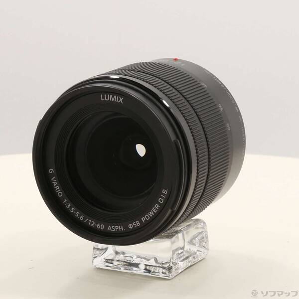 【中古】Panasonic(パナソニック) LUMIX G VARIO 12-60粍／F3.5-5.6 (H-FS12060) 【198-ud】