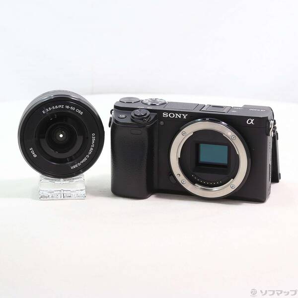 【中古】SONY(ソニー) α6400 ILCE-6400L パワーズームレンズキット 黒いこと 【262-ud】