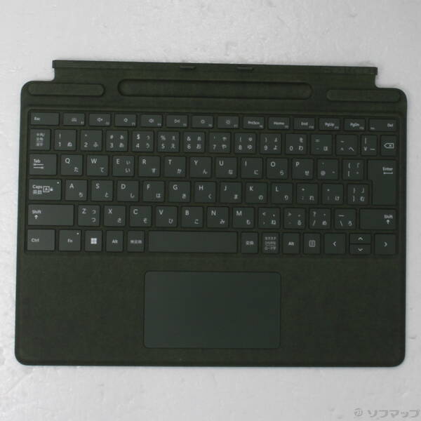 【中古】Microsoft(マイクロソフト) Surface Pro Signature 鍵盤 フォレスト 8X7-00139 【262-ud】