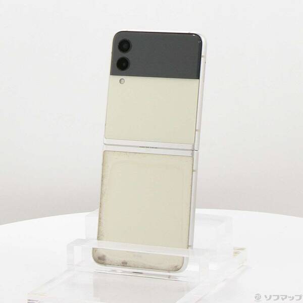 【中古】SAMSUNG(サムスン) Galaxy Z Flip3 5G 128GB 皮膚軟化剤 SC-54B docomo SIM無償性 【348-ud】