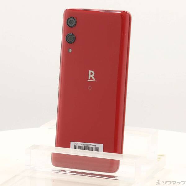 【中古】移動性  Hand 64GB クリムゾンレッド P710  SIM無償性 【297-ud】
