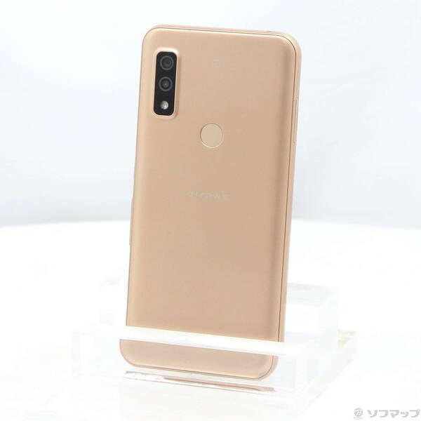 【中古】FUJITSU(富士通） arrows We 64GB サクラ色ゴールド FCG01 au SIM無償性 【276-ud】