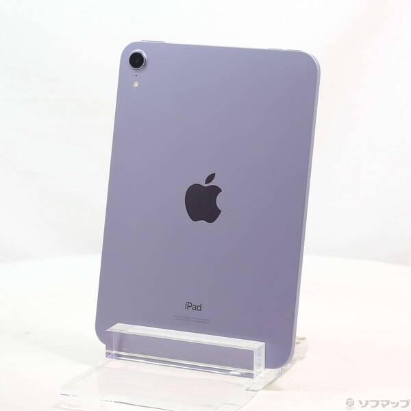 【中古】Apple(アップル) iPad mini 第6時人 64GB パープル MK7R3J／A Wi-Fi 【349-ud】