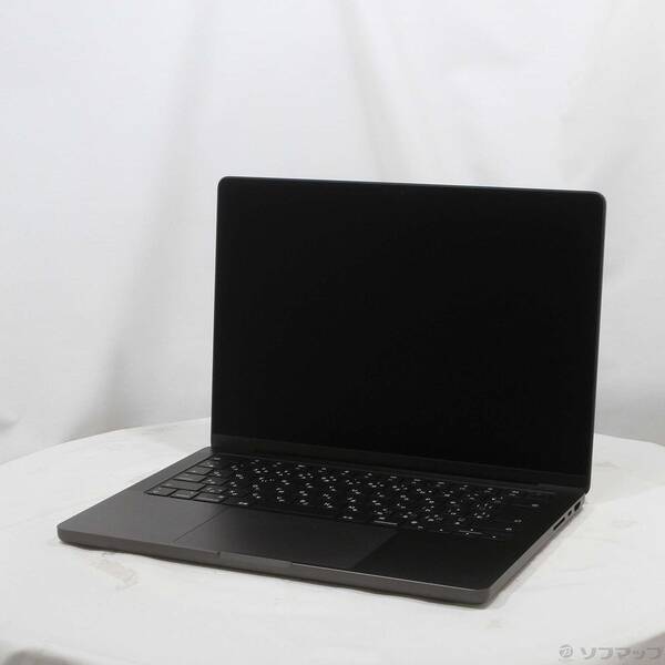 【中古】Apple(アップル) MacBook Pro 14.2-inch Late-2024 MW2U3J／A Apple M4 10中核グループ中央処理装置_10中核グループGPU 24GB SSD512GB あき場所黒いこと 〔26.3 Tahoe〕 【377-ud】