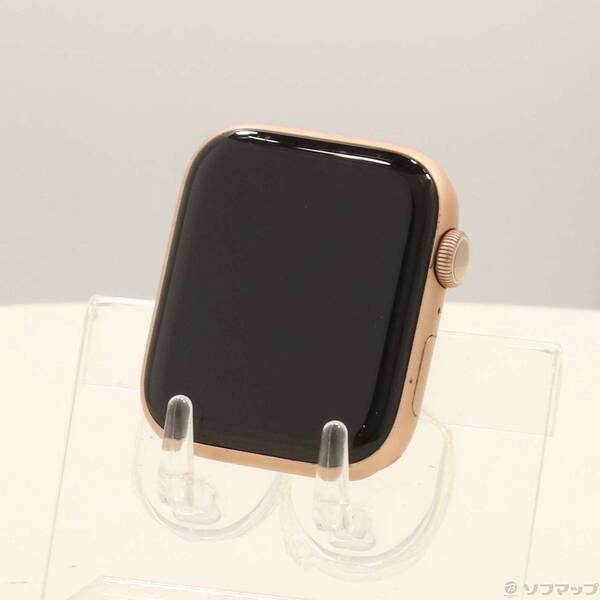 【中古】Apple(アップル) Apple Watch Series 5 GPS 44粍 ゴールドアルミニウムケース ダンス楽隊絶無 【198-ud】