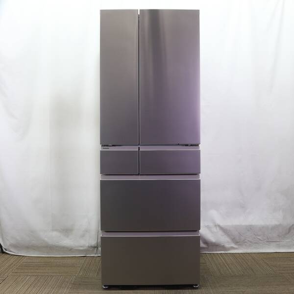 【中古】Panasonic(パナソニック) 〔見せびらかす品〕 HY手合い ヘアラインシャンパン NR-F55HY2-NJ ［65.0 ／551 ／6部屋の入り口 ／観音開き手合い ／2025年］ 【348-ud】
