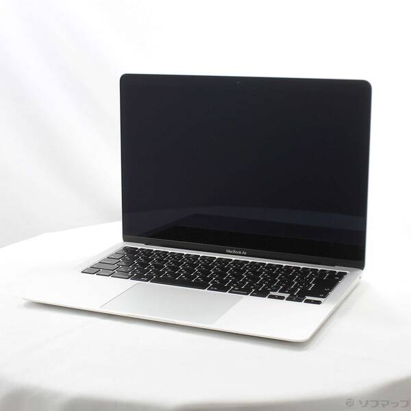【中古】Apple(アップル) MacBook Air 13.3-inch Early-2020 MVH42J／A Core_i5 1.1GHz 8GB SSD512GB しろがね色 〔10.15 Catalina〕 【269-ud】