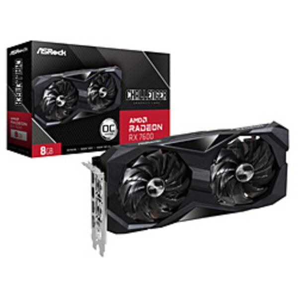 【中古】ASRock(アスロック) ASRock Radeon RX 7600 Challenger 8GB OC 【344-ud】