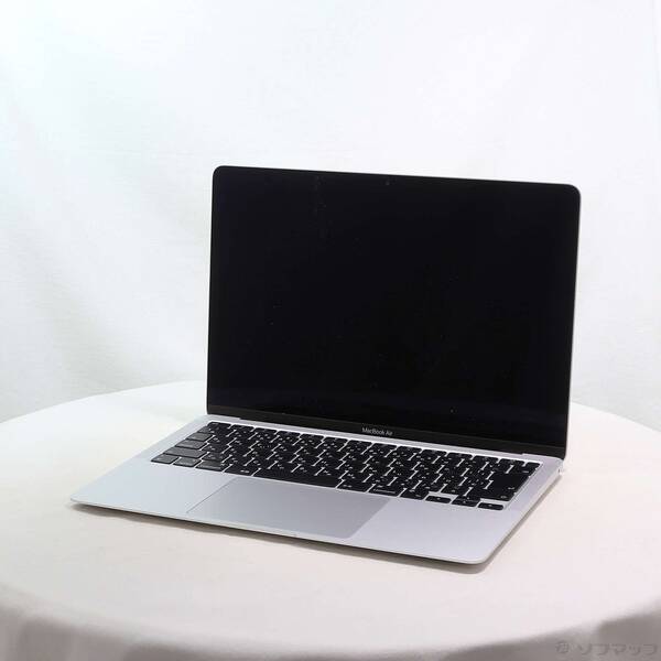 【中古】Apple(アップル) MacBook Air 13.3-inch Late-2020 MGN93J／A Apple M1 8中核グループ中央処理装置_7中核グループGPU 8GB SSD256GB しろがね色 〔26.3 Tahoe〕 【276-ud】