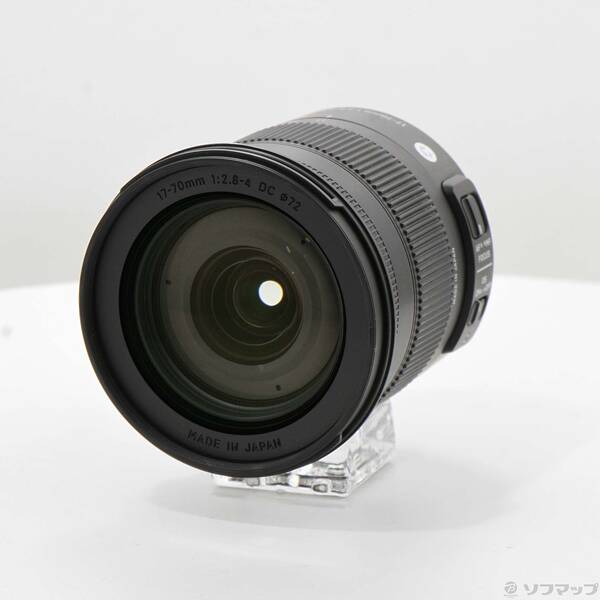 【中古】SIGMA(シグマ) SIGMA C 17-70粍 F2.8-4 DC MACRO os HSM (Canon用)(水晶体) 【262-ud】