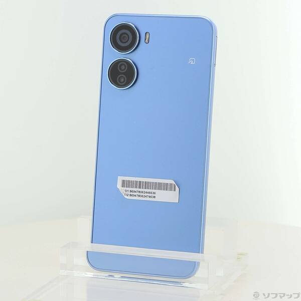 【中古】ZTE Libero 5G IV 128GB 青み ZESCD1 Y!mobile SIM無償性 【352-ud】