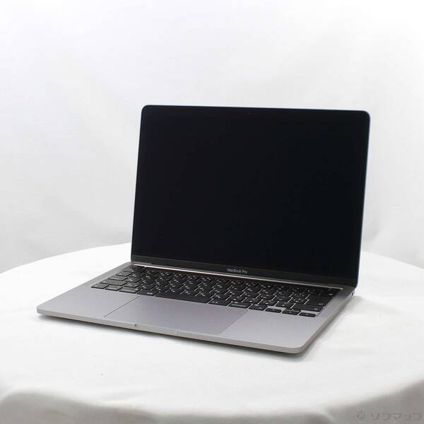 【中古】Apple(アップル) MacBook Pro 13.3-inch Late-2020 MYD82J／A Apple M1 8中核グループ中央処理装置_8中核グループGPU 8GB SSD256GB 間隔文字薄墨色 〔26.3 Tahoe〕 【348-ud】