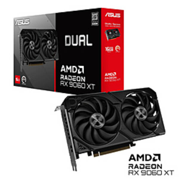 【中古】ASUS(エイスース) DUAL-RX9060XT-16G 【344-ud】