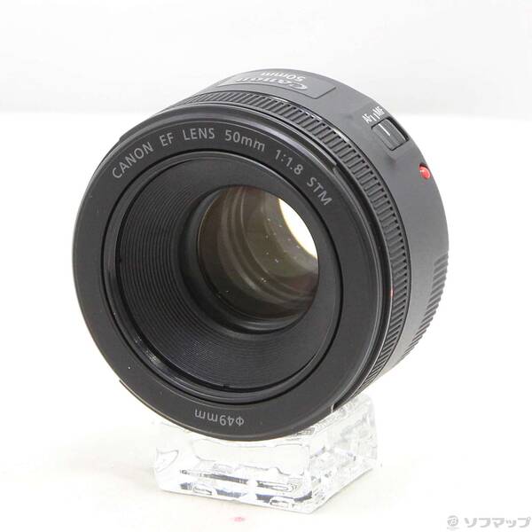 【中古】Canon(キヤノン) Canon EF 50粍 F1.8 STM 【276-ud】