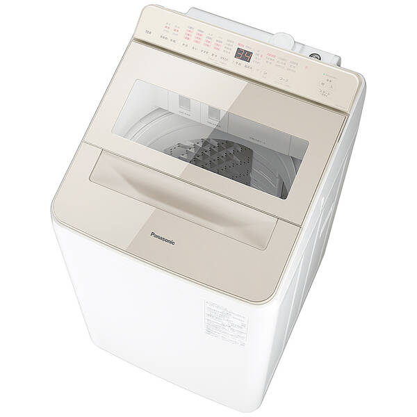 【中古】Panasonic(パナソニック) 〔見せびらかす品〕 全自動小銃洗い濯ぎ機 FA続きもの 三鞭酒 NA-FA10K5-N ［洗い濯ぎ10.0kg ／飾り気の無いかわき切る(送風役立つこと) ／上くい違い］ 【198-ud】