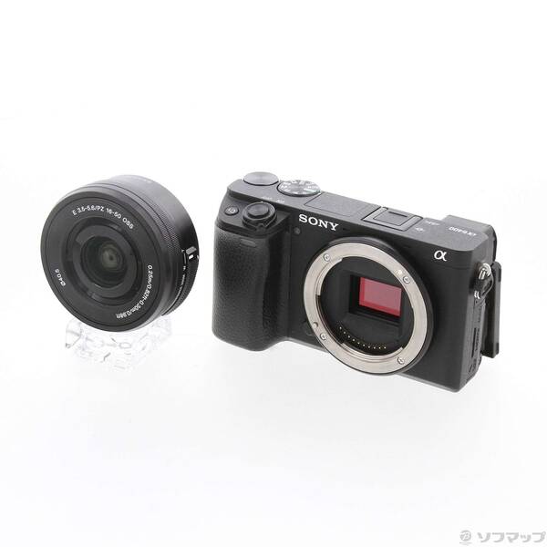 【中古】SONY(ソニー) α6400 ILCE-6400L パワーズームレンズキット 黒いこと 【349-ud】