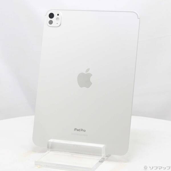 【中古】Apple(アップル) iPad Pro 11in 第5時人 標準尺度硝子 256GB しろがね色 MVV93J／A Wi-Fi 【305-ud】