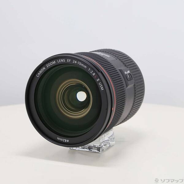 【中古】Canon(キヤノン) 〔見せびらかす品〕 Canon EF 24-70粍 F2.8L II USM 【196-ud】