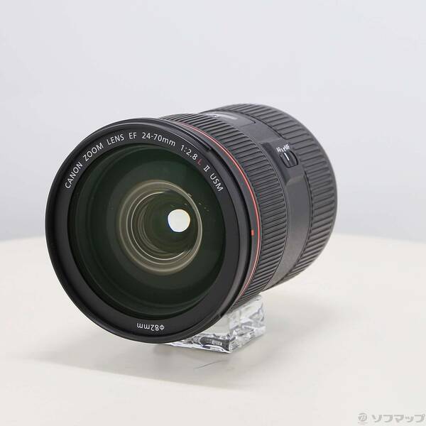 【中古】Canon(キヤノン) 〔見せびらかす品〕 Canon EF 24-70粍 F2.8L II USM 【196-ud】
