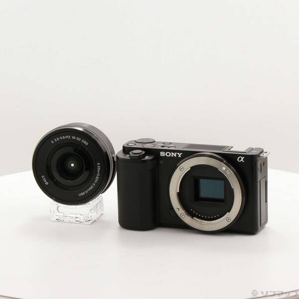 【中古】SONY(ソニー) VLOGCAM ZV-E10L パワーズームレンズキット 黒いこと 【305-ud】