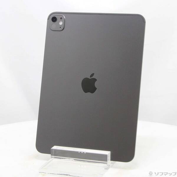 【中古】Apple(アップル) iPad Pro 11in(M5) 標準尺度硝子 1肺結核 空白文字黒いこと MDWP4J／A Wi-Fi 【295-ud】