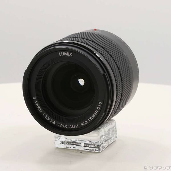 【中古】Panasonic(パナソニック) LUMIX G VARIO 12-60粍／F3.5-5.6 (H-FS12060) 【262-ud】