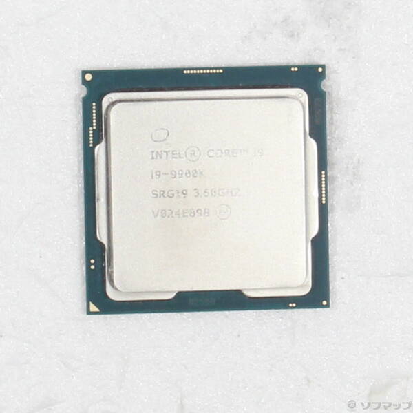 【中古】intel(インテル) Core i9 9900K 〔3.6GHz／LGA 1151〕 【262-ud】